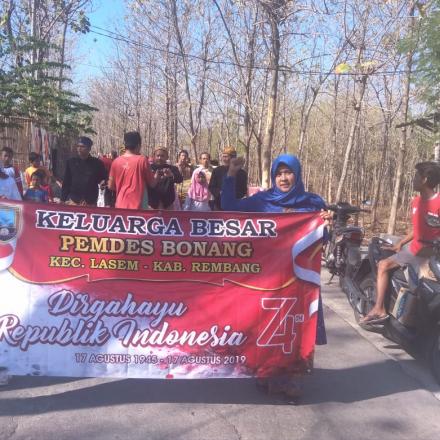 Album : karnaval HUT RI Desa Bonang Kec. Lasem Kab. Remban
