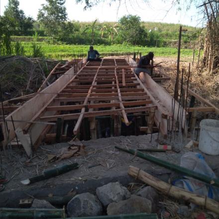 Pembangunan Jembatan Pertanian Desa Bonang 2018
